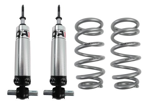 QA1 GM Pro Front Coil-Over System - Double Adj. - 10in x 400lbs/in - Pigtail - Aluminum