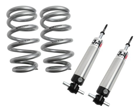 QA1 GM Pro Front Coil-Over System - Single Adj. - 9in x 650lbs/in - Pigtail Large - Aluminum