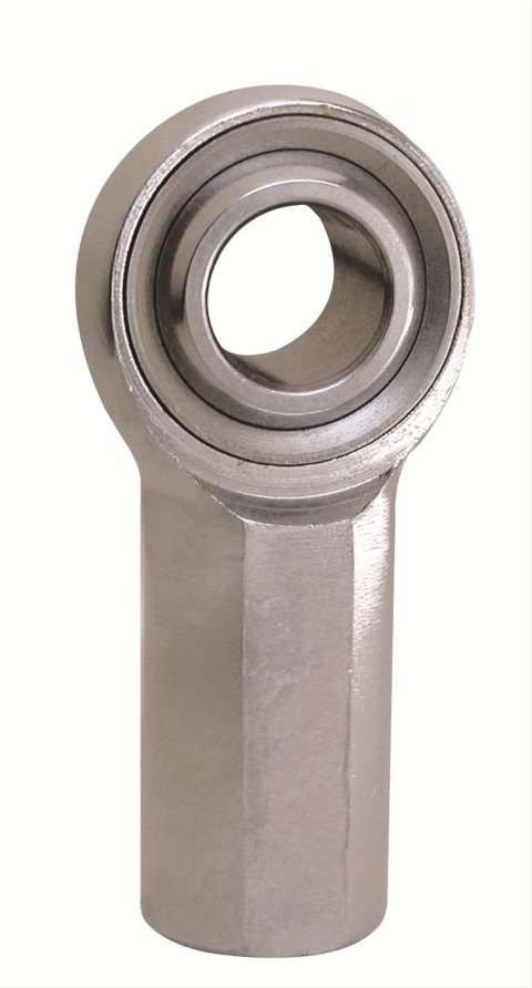 QA1 K Series 3-Pc Rod End - Female/Left Hand - 2in Bore x 2 w/Zerk - Alloy Steel