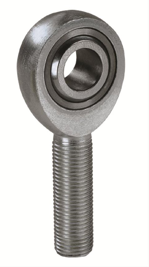 QA1 K Series 3-Pc Rod End - Male/Left Hand - 1in Bore x 1-14 UNS w/Zerk - Carbon Steel