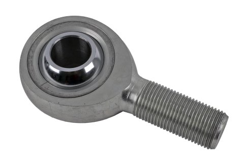 QA1 K Series 3-Pc Rod End - Male/Right Hand - 1in Bore x 1-12 - Carbon Steel