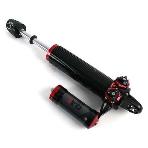 QA1 MOD Series Coil-Over Shock Absorber - Piggyback - Left Hand - Bearing Mount - 10.625in/15in