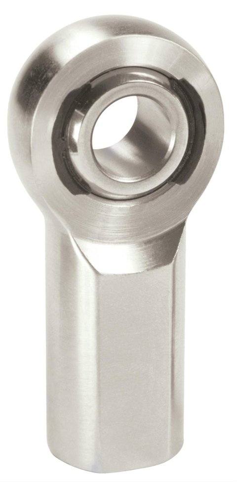 QA1 H Series 3-Pc Rod End - Female/Right Hand - 14mm Bore x M14x1.5 - Alloy Steel