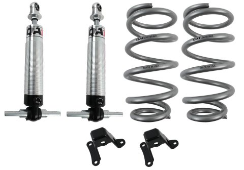 QA1 67-73 Ford Mustang Pro Front Coil-Over System - Single Adj. - 10in x 400lbs/in - Aluminum