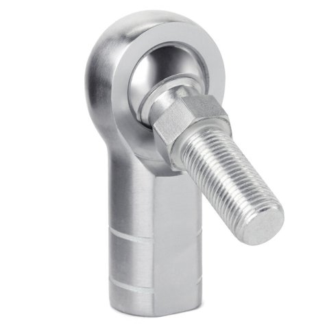 QA1 X Series Endura Rod End - Female/Left Hand - 12mm Bore x M12x1.75 w/Stud - Alloy Steel