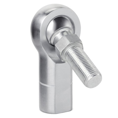 QA1 X Series Endura Rod End - Female/Right Hand - 8mm Bore x M8x1.25 w/Stud - Alloy Steel