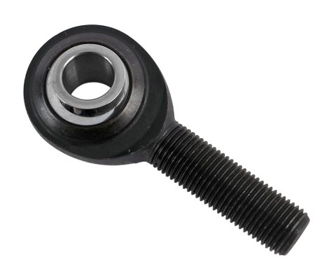 QA1 PC Series 2-Pc Rod End - Male/Left Hand - .5in Bore x 1/2-20 - Alloy Steel w/PTFE