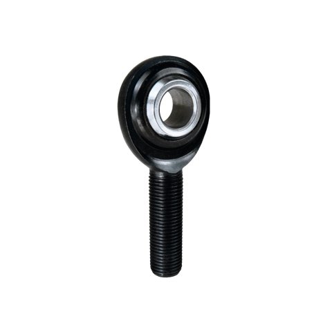 QA1 PC Series 2-Pc Rod End - Male/Right Hand - .375in Bore x 3/8-24 w/Stud - Alloy Steel