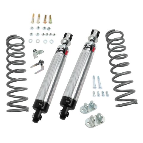 QA1 78-88 GM G-Body Pro Rear Coil-Over System - Single Adj. - 12in x 170lbs/in - Aluminum
