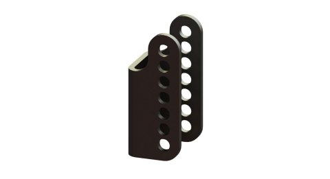 QA1 78-88 GM G-Body Weld-on Lower RCK Bracket