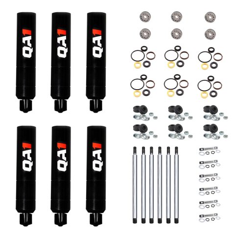 QA1 24.30 Eye-B/Eye-B V-None Dry Shock Large Steel 15.38 - 6 Pack