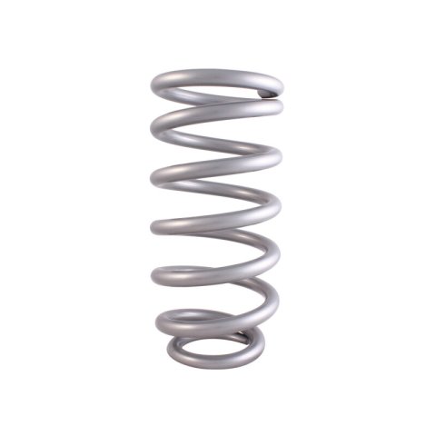 QA1 2-1/4in ID Cr-Si High Travel Spring 8in X 450 Lbs/in - Black Powder Coated