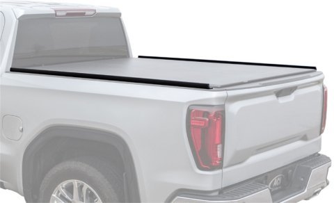 Access ADARAC 2022+ Rivian R1T 4ft 6in Bed Aluminum Utility Rails - Matte Black