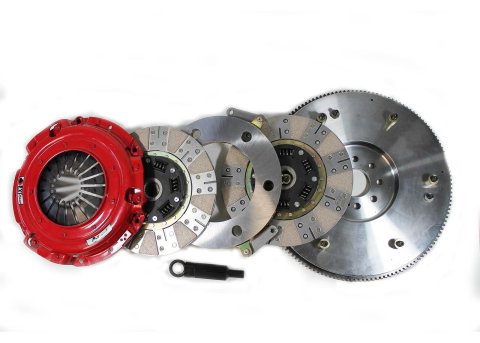 McLeod RXT Twin Disc Clutch Kit for 8 Bolt Chevrolet 6.2L LSX w/ 26 Spline