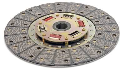 McLeod Disc Sintered Iron HCF 8inX1-1/8X10 Spline Solid Hub 16 Riv .250 Thick