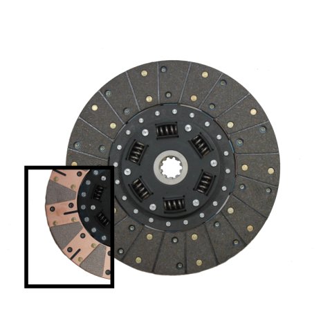 McLeod Disc Perf. Sprung Hub Brz Button Facing 10.5in X 1-1/16 X 10 Spline