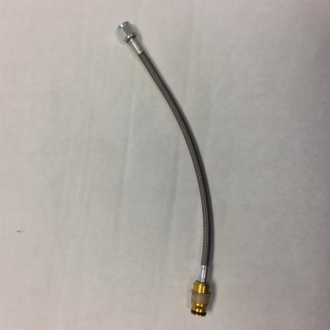 McLeod Quick Disconnect Male End To An4F 12in Steel Braided Line