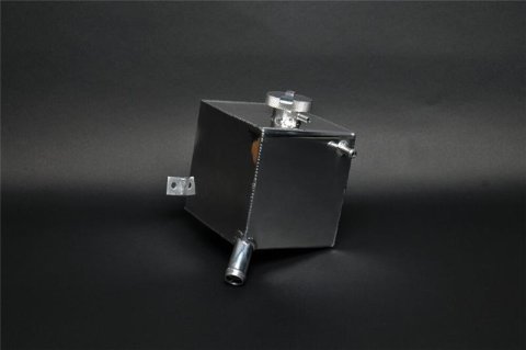 Weapon R 12 Ford Explorer 3.5L V6 Polished Alum Coolant Tank (w/ Pressure Cap)