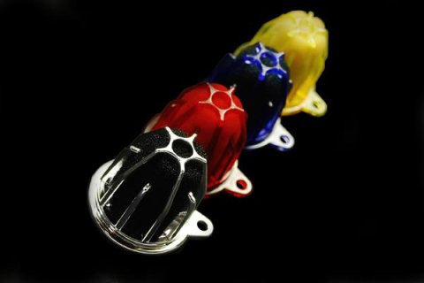 Weapon R Breather Filters Red