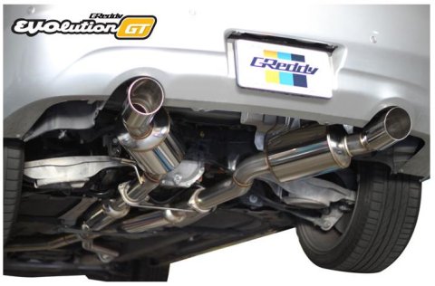 GReddy 07-14 Infiniti G37 Evolution (RWD ONLY) GT 304SS Cat-Back Exhaust