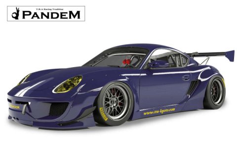 GReddy Pandem RB 09-12 Porsche Cayman Complete Wide Body Kit w/o Wing