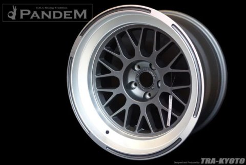 GReddy Pandem 6666 Wheels 18x9.5 -30 5x114.3 Gunmetal