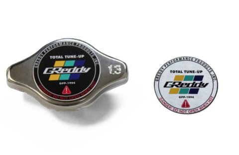 GReddy Type-N 1.3 Radiator Cap Most Honda / Some Toyota - Polished