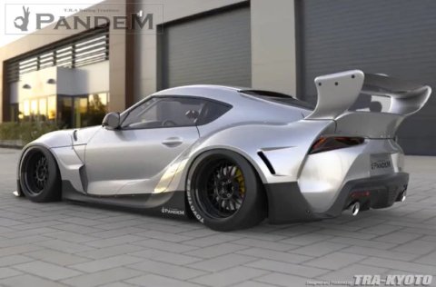 GReddy Pandem RB 2019+ Toyota Supra A90 Rear Fenders