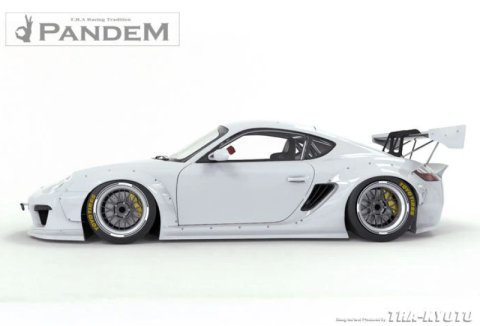 GReddy Pandem RB 09-12 Porsche Cayman V2 Front Over-Fenders (Special Order)