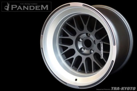 GReddy Pandem 6666 Wheels 18x9.5 -30 5x100 Gunmetal