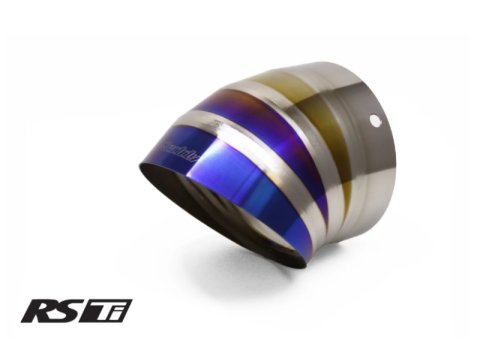 GReddy Burnt Titanium Turndown Universal Tip Diameter 105mm / Length 150mm