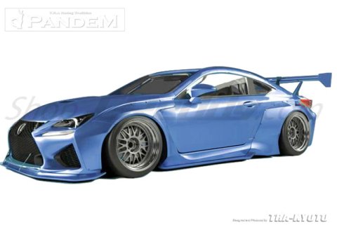 GReddy 15+ Lexus RC-F Rocket Bunny Aero Kit - Front Fender