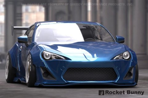GReddy X Rocket Bunny 13+ Scion FR-S V1 Front Left Fender Ext.