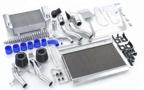 GReddy Mazda RX7 Trust Intercooler V-Mount FD3S Kit
