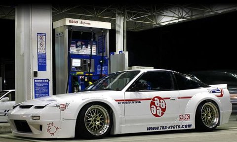GReddy 89-93 Nissan Silvia 2Dr Rocket Bunny (PS13) Front Wide Fenders V1 **Must Ask/Call to Order**