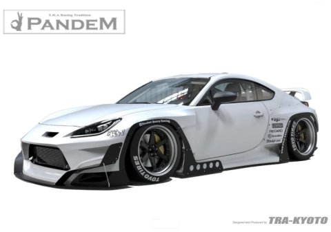 GReddy Pandem 2022+ Toyota GR86 (ZN8) Rocket Bunny Side Skirts