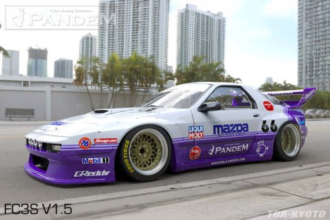 GReddy Pandem 85-92 Mazda RX-7 FC3S Headlight Mounts from gre17040330