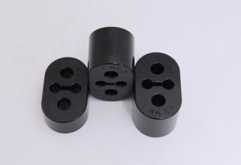Kartboy 15-19 Volkswagen GTI/Golf R/15-19 Audi S3/RS3 Thick Exhaust Hanger - 12mm - Black