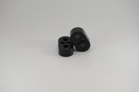 Kartboy 93-07 Subaru Impreza/WRX/WRX STi Exhaust Hanger - 15mm - Black