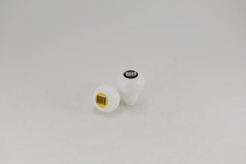 Kartboy Subaru Knuckleball Shift Knob - 5-Speed - White Delrin