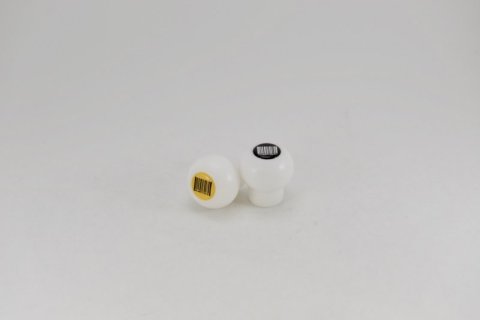 Kartboy Subaru Knuckleball Shift Knob - 6-Speed - White Delrin