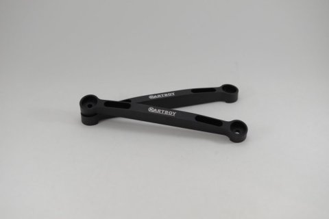 Kartboy Subaru Battery Tiedown - Black Anodized