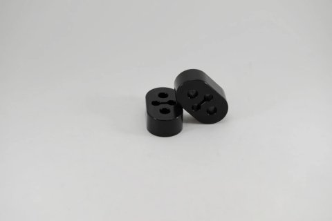 Kartboy Subaru Exhaust Hanger - 10mm - Black