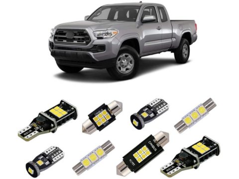 Cali Raised 2016-2023 Toyota Tacoma 9-Piece Interior Led Light Kit