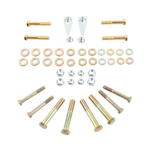 Synergy Jeep JL / JT Front Control Arm and Track Bar Grade 8 Hardware Kit