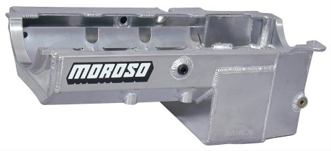 Moroso Chevrolet Big Block Mark IV (w/Double Power Kick Outs) Wet Sump 6-7qt 8in Aluminum Oil Pan