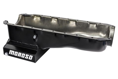 Moroso Chevrolet Big Block Mark IV/GM A Body Deep Wet Sump 6qt 8in Steel Oil Pan