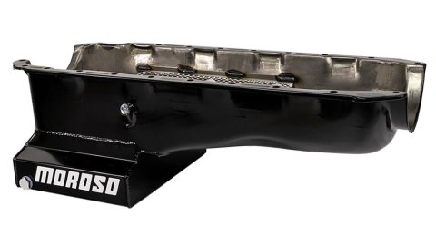Moroso Chevrolet Big Block Mark IV/GM A Body Deep Wet Sump 6qt 8in Steel Oil Pan