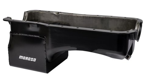 Moroso Ford 289-302 (w/Rear Sump) Wet Sump 7qt 9in Steel Oil Pan
