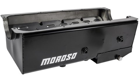 Moroso Ford 429-460 (w/Box Sump) Drag Race Wet Sump 9qt 7-7/8in Steel Oil Pan